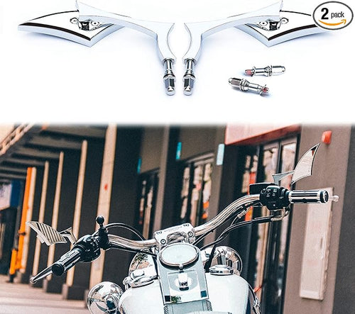 Chrome Harley Mirrors